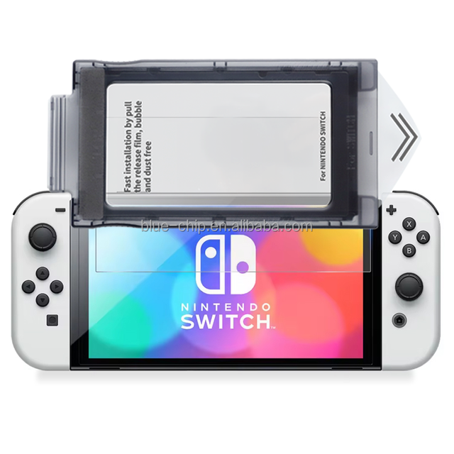 Latest High Quality Dust Free 9H HD Clear Tempered Glass Screen Protector for Nintendo Switch 2 With Easy Installation Tool Kits