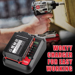 <span class=keywords><strong>Chargeur</strong></span> <span class=keywords><strong>de</strong></span> <span class=keywords><strong>batterie</strong></span> <span class=keywords><strong>de</strong></span> remplacement Sanda 12v 20v pour outils électriques <span class=keywords><strong>Black</strong></span> <span class=keywords><strong>Decker</strong></span> Porter Cable Stanley, <span class=keywords><strong>batterie</strong></span> lithium-ion - Product Image 3
