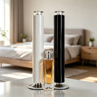 Lampe d'ambiance connectée rechargeable 100 ml à double liquide pour corps en aluminium, anti-fuite, pour table, garantie 1 an, idéale pour hôtels