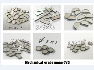 Kim cương tổng hợp CVD, kim cương phòng thí nghiệm CVD dùng làm dao phay, tấm kim cương đơn tinh thể MCD SCD, ngành công nghiệp CVD - Product Image 4