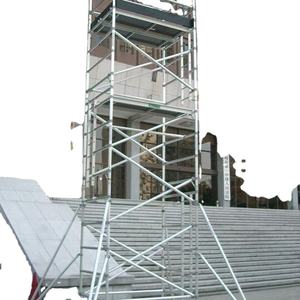Système d'échafaudage rapide en aluminium pour façades européennes, pour plateformes de construction, échafaudage BS 1139 - Product Image 6