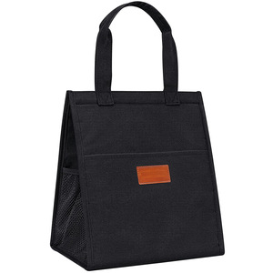 Bolsa Térmica para Almuerzo con Cremallera, Fabricada con Tela No Tejida y Aislante, con Paquete de Hielo para Conservar Alimentos, Ideal para Llevar Té con Leche - Product Image 4