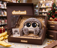Peluche Araignée de Dessin Animé Douce et Moelleuse, Style Simulation Personnalisé pour Souvenir et Décoration Intérieure