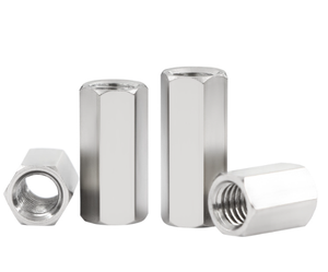 Goujon hexagonal à double extrémité en acier inoxydable - Product Image 1