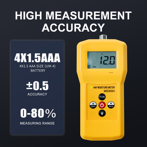 Độ chính xác cao ms300h hay rơm ẩm mét với đơn 50cm thăm dò nhanh chóng tùy chọn đo lường - Product Image 3