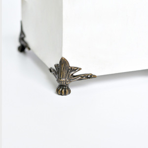 Muduo Antique Style Corner Feet Zinc Alloy 29mm Height For Jewelry <b>Box</b> Decorative Storage - Product Image 2