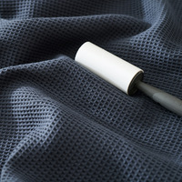 Serviette de bain en coton pur jacquard gaufré nid d'abeille pour le visage et les mains, séchage rapide