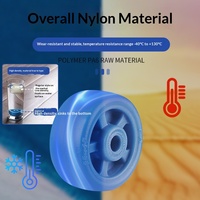 Polea Azul Resistente al Desgaste, Rango de Temperatura -40C +130C, Rueda para Horno, Lavavajillas, Accesorios para Rodillos de Equipos Eléctricos