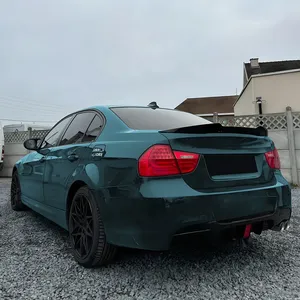 ลิ้นกันชนหลังรถยนต์สำหรับซีรีส์ 3 E90 E91 M Sport ปี 2005-2012 สไตล์ดิฟฟิวเซอร์ ชุดแต่งกันชนล่าง - Product Image 4