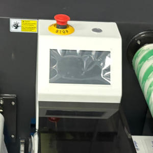 Máquina troqueladora y cortadora rotativa de etiquetas, acabadora digital de etiquetas rollo a rollo de alta productividad 3m/min con motor PLC VR30X Pro - Product Image 4