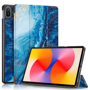 Pour Huawei <span class=keywords><strong>Mate</strong></span> <span class=keywords><strong>Pad</strong></span> <span class=keywords><strong>SE</strong></span> 11 pouces 2024 nouveau étui coloré en cuir PU support à rabat coque de protection pour tablette avec réveil intelligent - Product Image 2