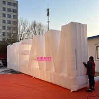 Lettres gonflables géantes DREAM personnalisées de haute qualité, prix d'usine, éclairage publicitaire, enseigne gonflable
