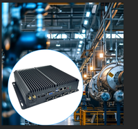 Ordinateur industriel embarqué sans ventilateur YCT OEM 9-36V, processeur Core I5/i7, 6 ports COM RS232/RS485, double LAN, GPIO, Linux, 4-16 Go de RAM, 64-512 Go