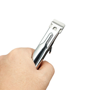 U Shaped Nail Scissors Stainless Steel Flat Mouth Manicure Tool Bulk Size For Nail Care - Product Image 1