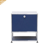 Mueble Modular Moderno para Sala de Estar o Dormitorio, Multifuncional, de Gran Capacidad, de Acero Inoxidable