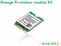 Orange Pi 5 Plus 4G 16G RK3588 Modul PCIE WiFi-BT Eksternal SSD SMD 8K RAM Papan Pengembangan