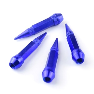 Pièces automobiles modifiées Bullet Head Valve Core 60mm Tire Valve Cap pour Bicycle Motorcycle Universal - Product Image 6