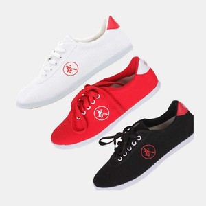 Çin profesyonel tuval aşınmaya dayanıklı dövüş sanatları Kung Fu ayakkabı - Product Image 1