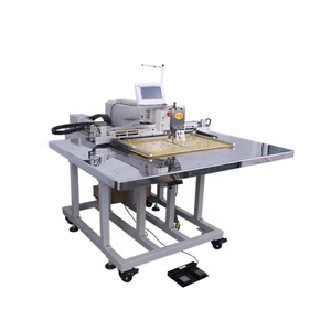 Machine à coudre HUAMEI 60*40 à motif, pour gilet pare-balles imperméable, programmable, configuration à aiguille simple et plate, moteur central - Product Image 1