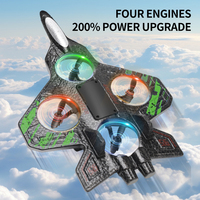 Original LC222-A USB Chargeur Télécommande Avion 2.4G EPP Mousse Planeur Hobby Quadcopter Jouets avec Piles Incluses