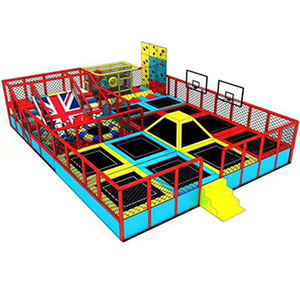 Les fabricants professionnels de trampoline produisent des parcs de trampoline de <span class=keywords><strong>fitness</strong></span> de sécurité en plein air - Product Image 6