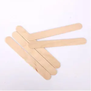 50/100PCS donna bastoncini per la depilazione del corpo in legno ceretta ceretta bastoncini usa e getta kit da toeletta di bellezza spatola per lingua in legno