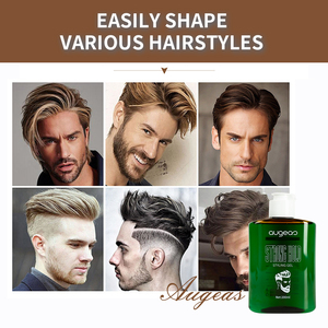 Gel coiffant pour hommes à tenue forte, contrôle toute la journée, sans écaillage, 200 ml - Product Image 4