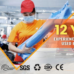 เสื้อผ้ามือสองสไตล์นักออกแบบแฟชั่นเสื้อคลุมคาร์โก้ Bale friperie doccasion fardos de Roupa usadas เสื้อผ้าวินเทจจำนวนมาก - Product Image 2