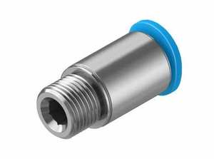 Conector de acero inoxidable de la <span class=keywords><strong>serie</strong></span> QSM, accesorio de empuje, maquinaria de ajuste de empuje de Metal industrial, tamaños usados, 153321, - Product Image 4