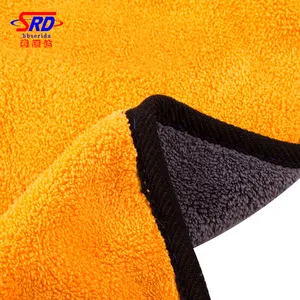 Wholesale Custom Micro Fiber Microfiber Auto Automotive Car Wash Drying Detailing Washing Cleaning Cloth Towels