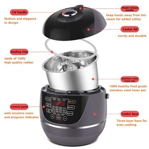 Autocuiseur électrique multifonctionnel anti-brûlure certifié CE Mijoteuse - Product Image 3