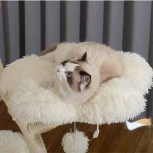 Chất lượng cao mèo gãi cây hoa khung kim loại leo tháp với sisal bài - Product Image 3