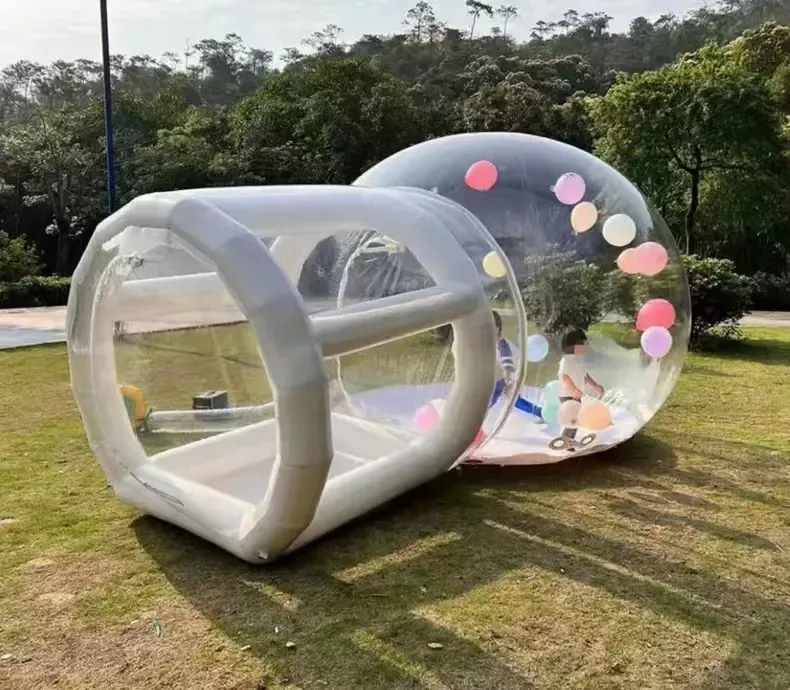 Transparante Koepel Tent Ballon Huis Opblaasbare Luchttent Koepel Bubble Tent Voor Outdoor Party