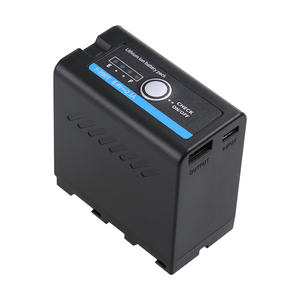 FB NP F970 Batterie 7800mah pour <span class=keywords><strong>Sony</strong></span> GODOX YONGMUO Caméra Noir pour Samsung Li-ion Rechargeable Stock Blackmagic Caméra Batterie - Product Image 4