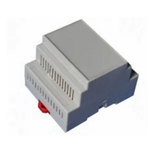 Alta calidad Plc Diy Case Rail Din Recintos 59*72*88mm PCB caja DIN Rail caja de plástico CIC79 Mini DIN Rail Box