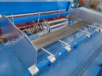 Machine de soudage automatique de treillis métallique 3D pour la fabrication de cages à poulets et de clôtures à vue dégagée