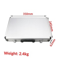 Ensemble de 17 pièces en aluminium pour marteau perforateur, forets, burins plats et pointus, burins SDS pour perceuse à percussion, outil combiné
