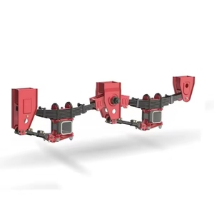 Série de suspension de type américain Essieu de <span class=keywords><strong>remorque</strong></span> Suspension à ressort Accessoires de <span class=keywords><strong>remorque</strong></span> mécaniques - Product Image 1