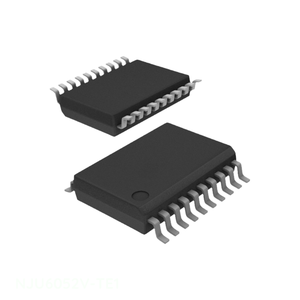 ไอซี NJU6052V-TE1 ไอซีควบคุมการจ่ายไฟ LED แบบ PWM 60mA 20SSOP 20 LSSOP (0.173 นิ้ว, ความกว้าง 4.40 มม.) ชิ้นส่วนอิเล็กทรอนิกส์ วงจรรวม - Product Image 1