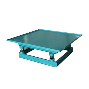 Plateforme d'essai de vibrateur à béton électrique 220V de type surface pour usage en laboratoire - Product Image 1