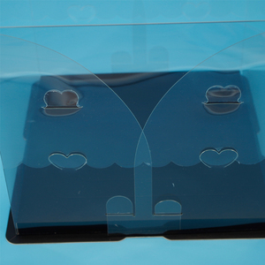 Caja Cuadrada Transparente Multifuncional para Pastelería, Apta para Alimentos, Popular en INS, Caja para Torta - Product Image 5