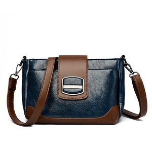 Nuevo Bolso de Mano Moderno y Popular de Cuero Sólido de Alta Calidad, Gran Capacidad, Portátil, Bolso de Hombro para Mujer - Product Image 1