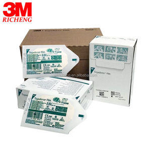 Apósito Transparente 3M 1624W/1626W, Impermeable y Transpirable, para Fijación de Tubo de Inserción Intravenosa <span class=keywords><strong>PICC</strong></span>, Parche Adhesivo Estéril - Product Image 1