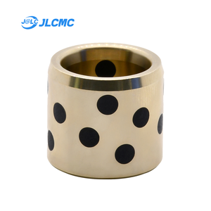 บูชทองแดงกราไฟต์หล่อลื่นในตัว JLCMC บูชทองเหลืองพร้อมร่องน้ำมันสำหรับเครื่องจักรซีเอ็นซีและแม่พิมพ์ปั๊มขึ้นรูป - Product Image 2