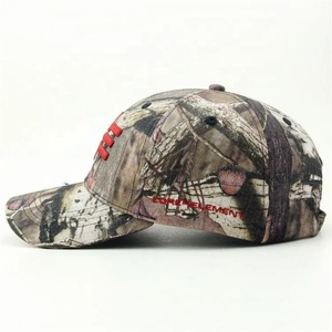Wholesale Waterproof Cotton Real Tree <b>Leaf</b> Fruit Camo Flame Embroidery Hunting Outdoor Sport Baseball Cap - Product Image 4
