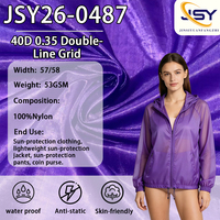 Tissu antistatique 100 % nylon 53 g/m² le plus vendu pour vêtements et pantalons de protection solaire
