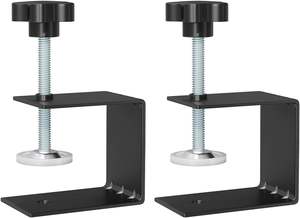 Penjepit sekrup tangan c-clamp dapat disesuaikan tugas berat dengan kenop plastik untuk Meja kerja, proyek DIY & Perbaikan Peralatan - Product Image 6