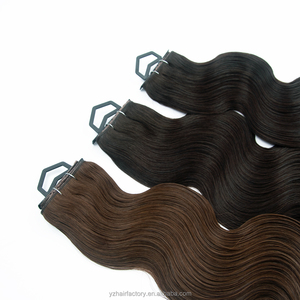 ต่อผมแบบผีเสื้อ สีอ่อน ผมแท้ พร้อมด้วยเทคนิคการต่อแบบ Double Weft Genius Hole Weft - Product Image 4