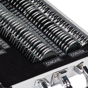 Kit de lentilles d'essai ophtalmiques très demandé, comprenant 68 pièces, étui en aluminium JS-68 pour lentilles de lunettes - Product Image 4