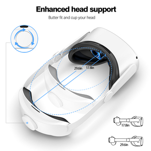 Bandeau <span class=keywords><strong>Elite</strong></span> Comfort compatible avec Oculus Quest 2 pour accessoires de jeux vidéo - Product Image 5